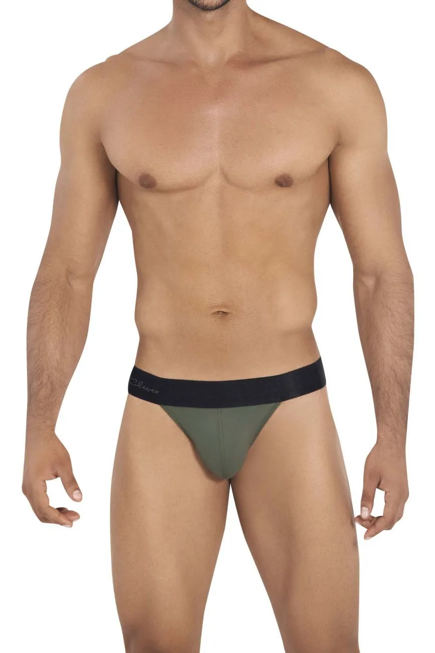 Clothing_Clever_Mens Underwear Clever 0419 Inside Bikini Color Green