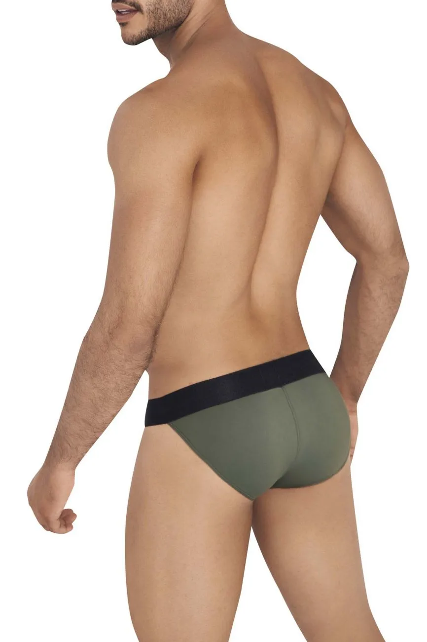 Clothing_Clever_Mens Underwear Clever 0419 Inside Bikini Color Green