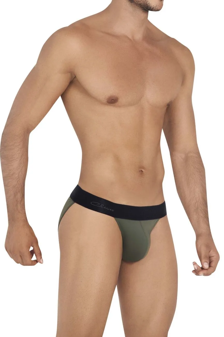 Clothing_Clever_Mens Underwear Clever 0419 Inside Bikini Color Green