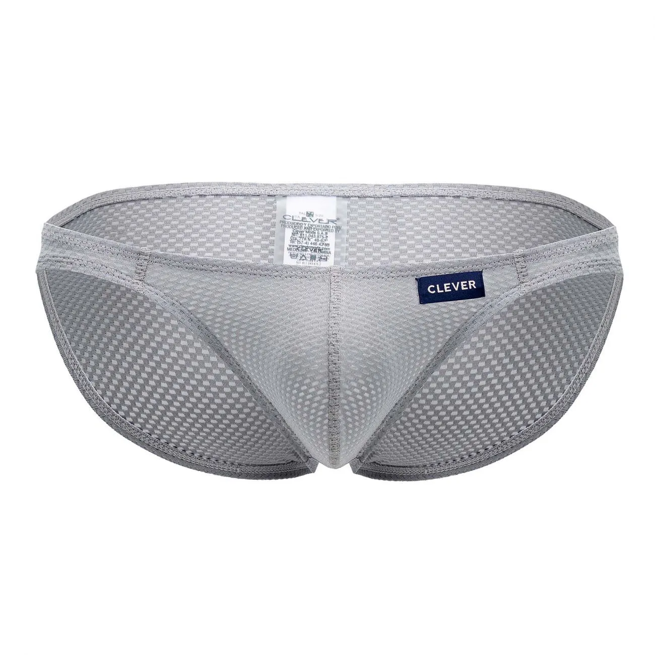 Clothing_Clever_Mens Underwear Clever 0535-1 Kroma Bikini Color Gray