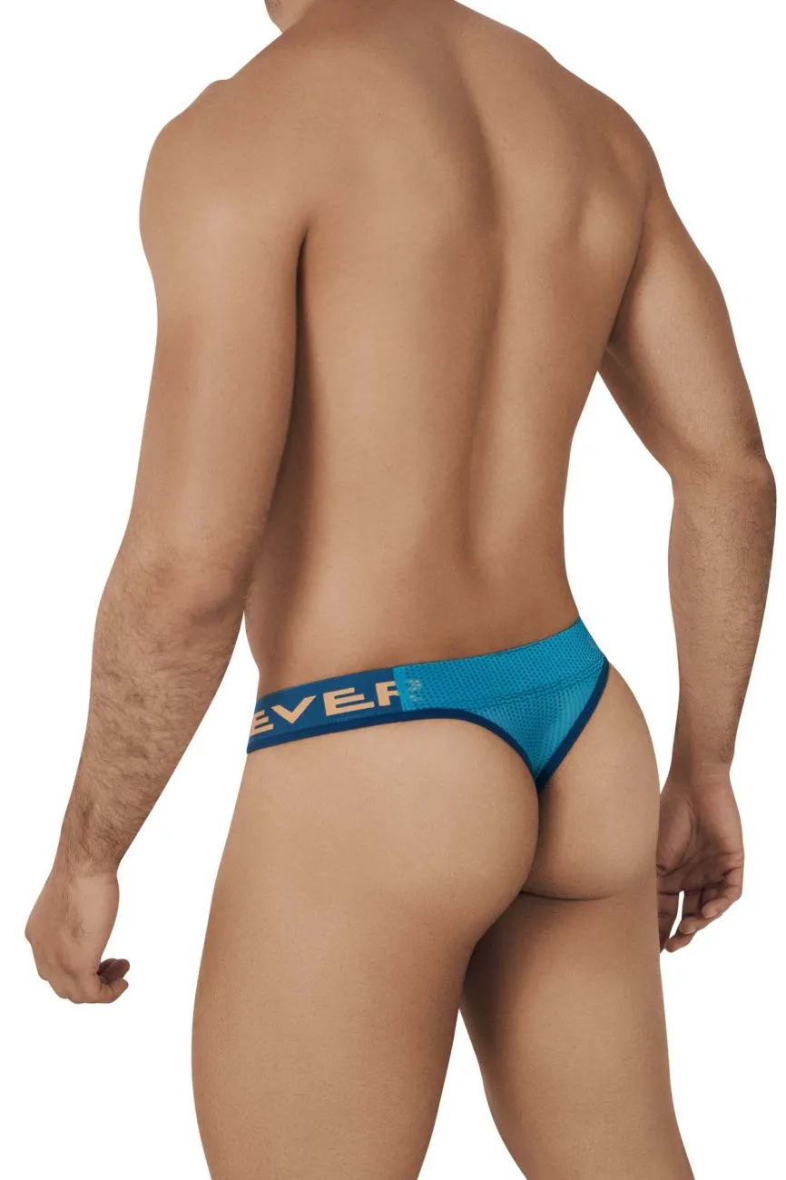 Clothing_Clever_Mens Underwear Clever 0612-1 Domain Thongs Color Green