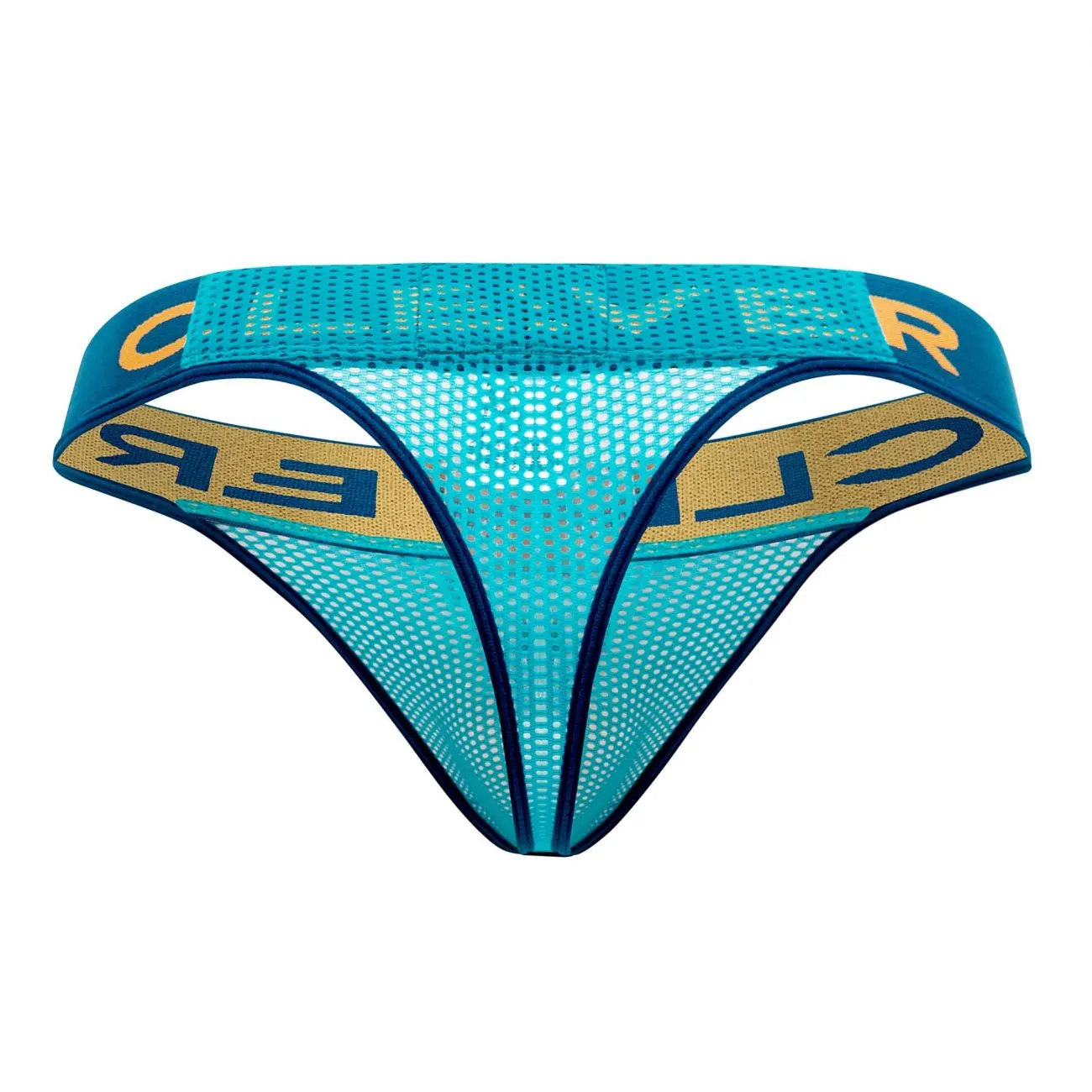 Clothing_Clever_Mens Underwear Clever 0612-1 Domain Thongs Color Green