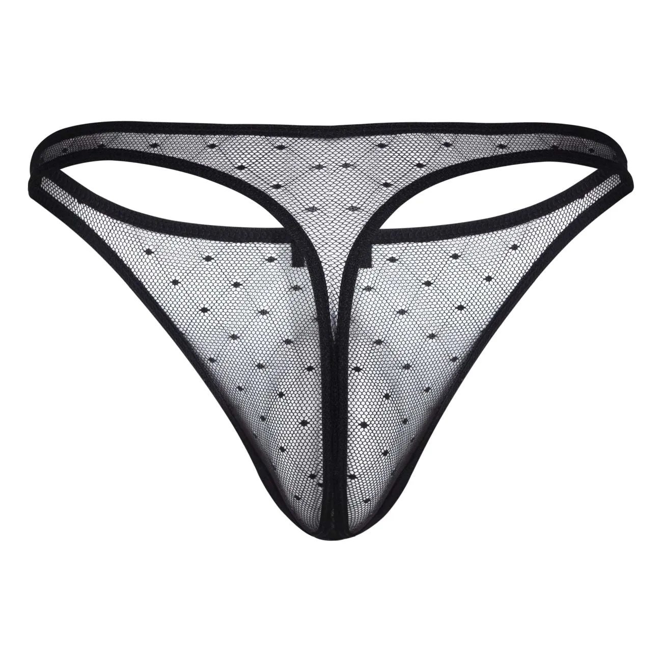 Clothing_Clever_Mens Underwear Clever 100008 3PK Autralian Latin Thongs Color Black-Orange-Black