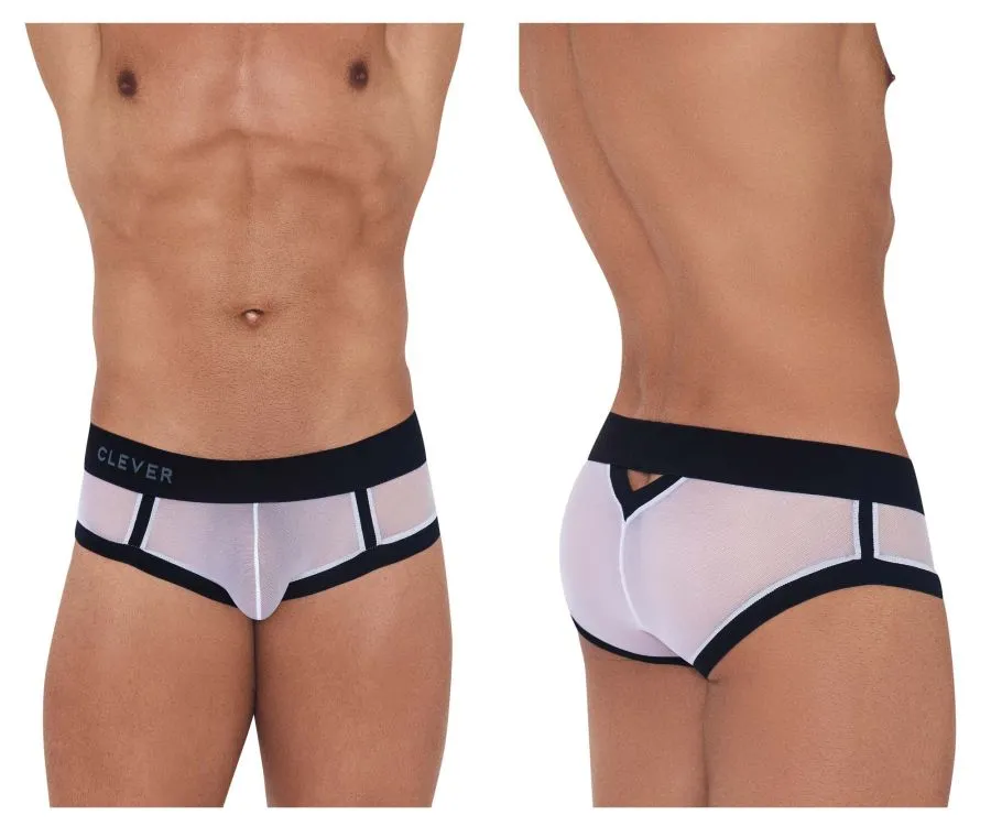 Clothing_Clever_Mens Underwear Clever 1237 Cult Briefs Color White