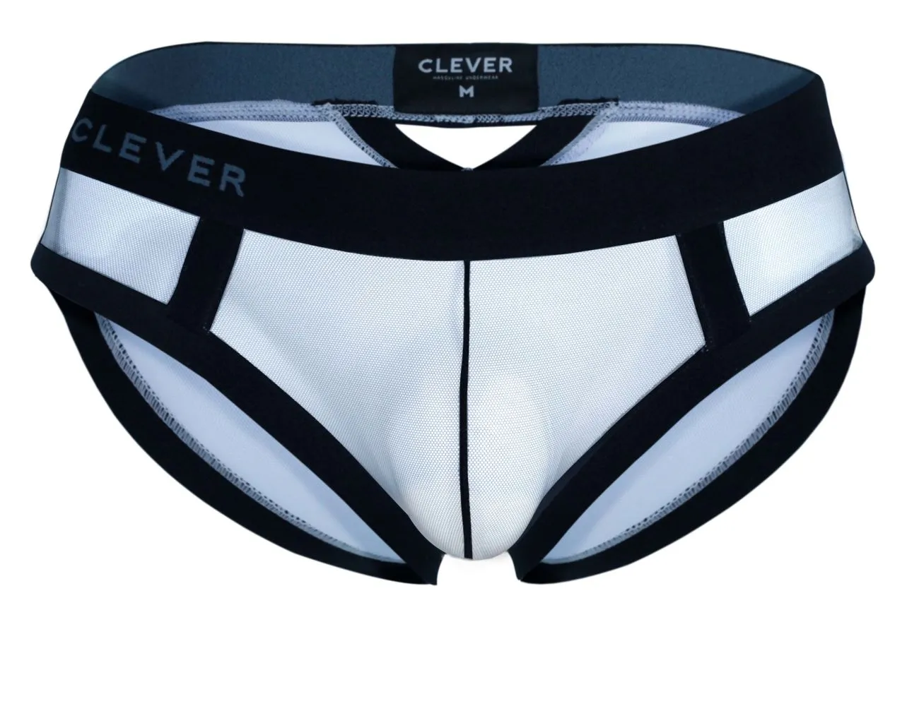Clothing_Clever_Mens Underwear Clever 1237 Cult Briefs Color White
