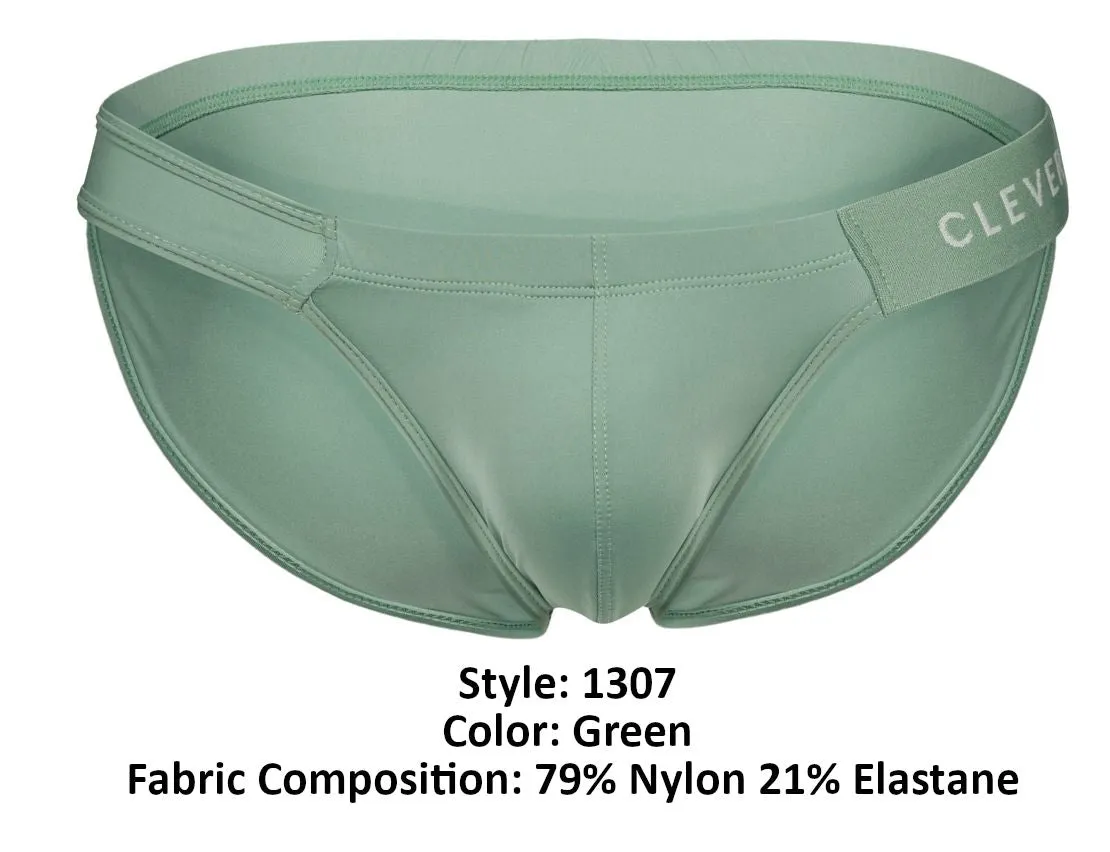 Clothing_Clever_Mens Underwear Clever 1307 Tribe Bikini Color Green