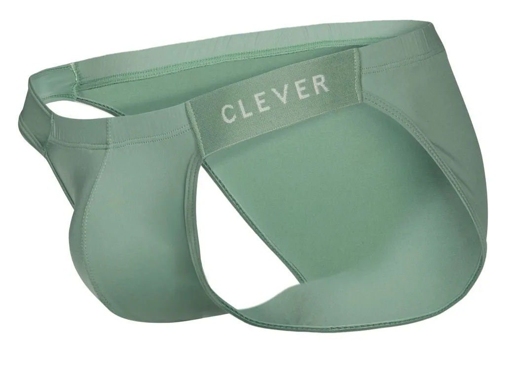 Clothing_Clever_Mens Underwear Clever 1307 Tribe Bikini Color Green