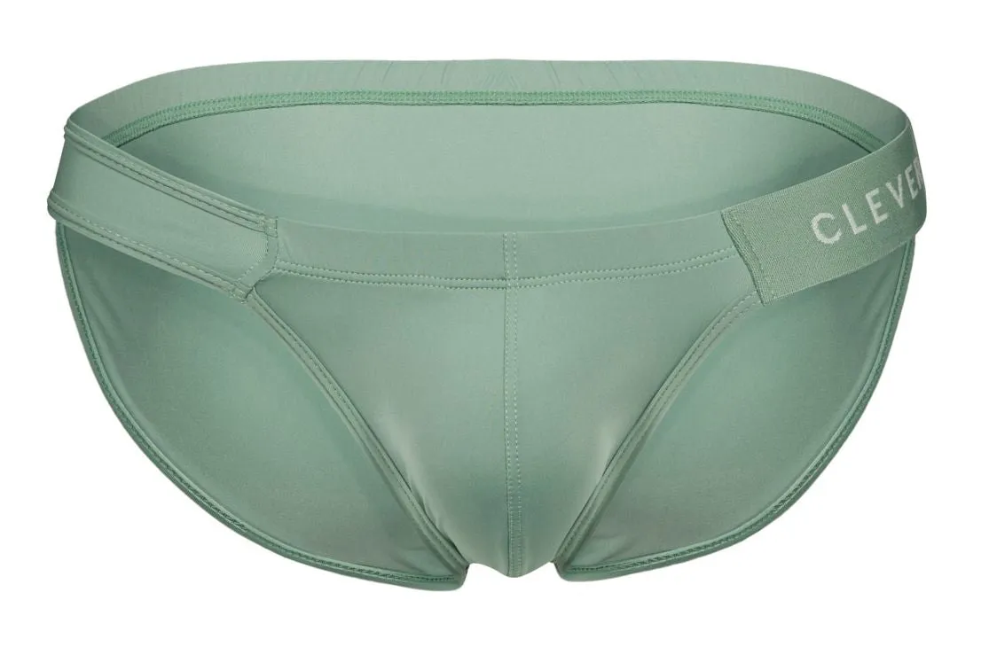 Clothing_Clever_Mens Underwear Clever 1307 Tribe Bikini Color Green