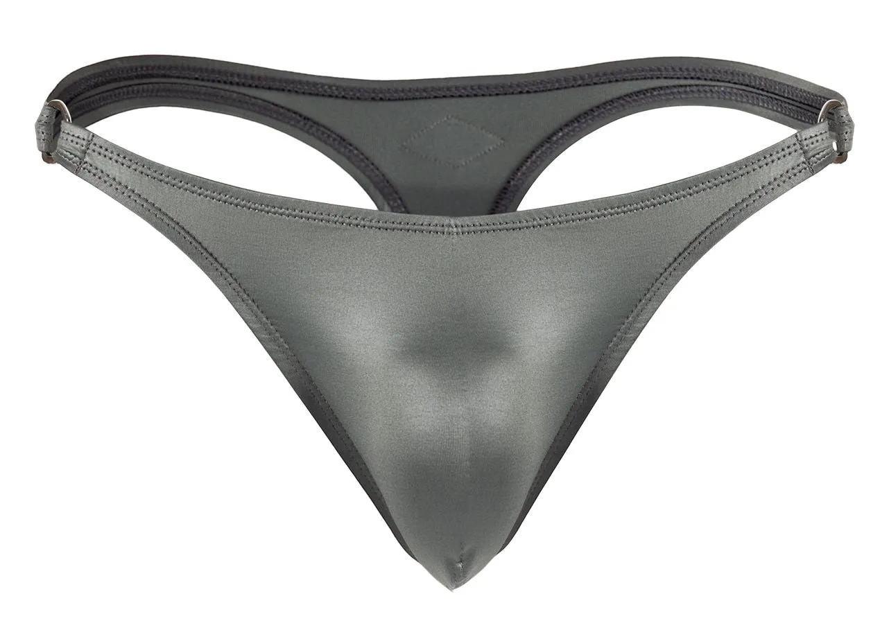 Clothing_Clever_Mens Underwear Clever 1531 Glacier Thongs Color Green