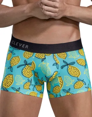 Clothing_Clever_Mens Underwear Clever 1686 Lemons Trunks Blue
