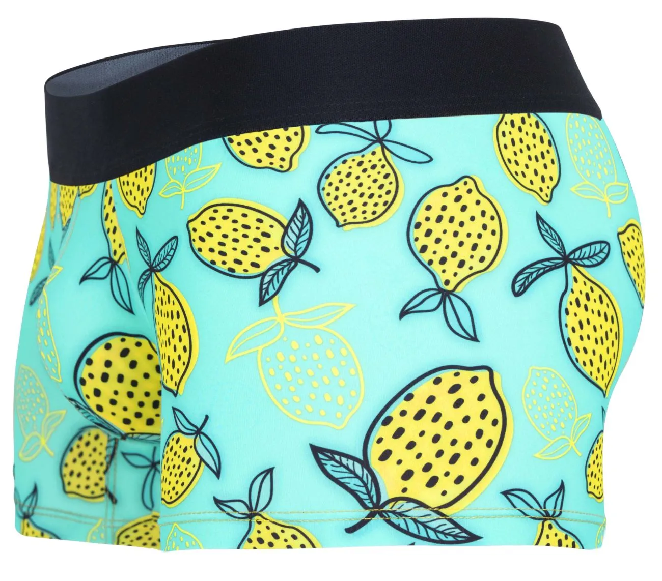 Clothing_Clever_Mens Underwear Clever 1686 Lemons Trunks Color Blue