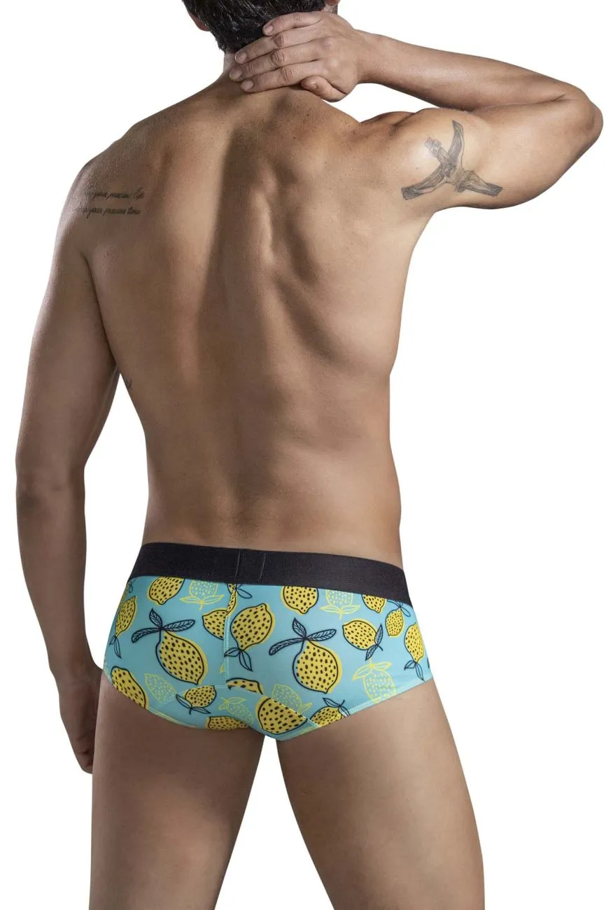 Clothing_Clever_Mens Underwear Clever 1687 Lemons Briefs Color Blue