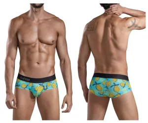 Clothing_Clever_Mens Underwear Clever 1687 Lemons Briefs Color Blue