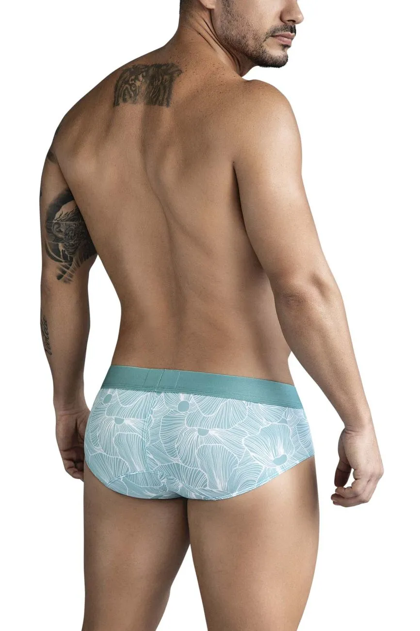 Clothing_Clever_Mens Underwear Clever 1730 Rose Briefs Color Green