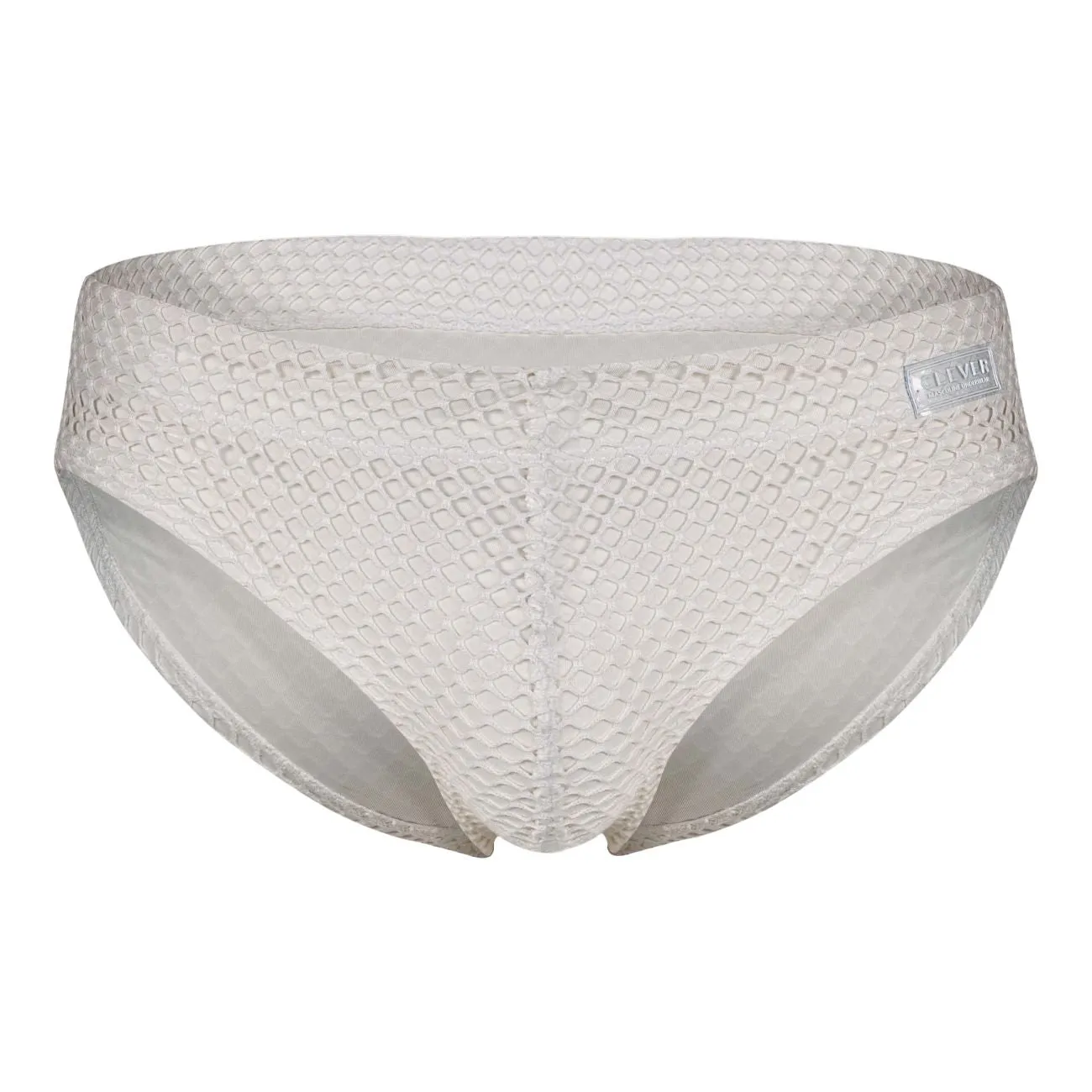 Clothing_Clever_Mens Underwear Clever 1743 Island Swim Briefs Color White