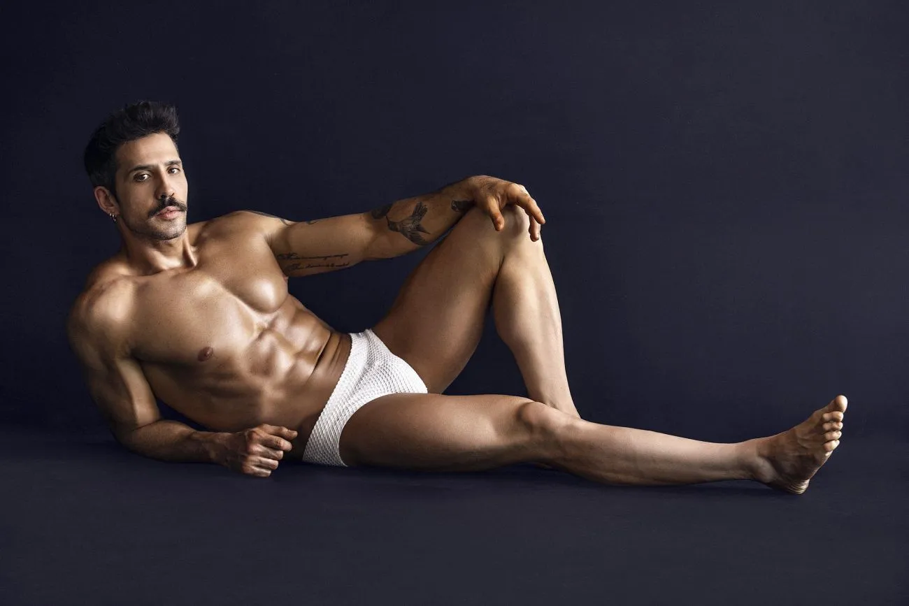 Clothing_Clever_Mens Underwear Clever 1743 Island Swim Briefs Color White