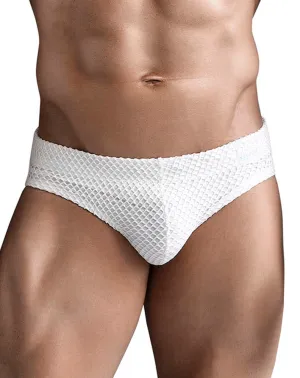 Clothing_Clever_Mens Underwear Clever 1743 Island Swim Briefs White