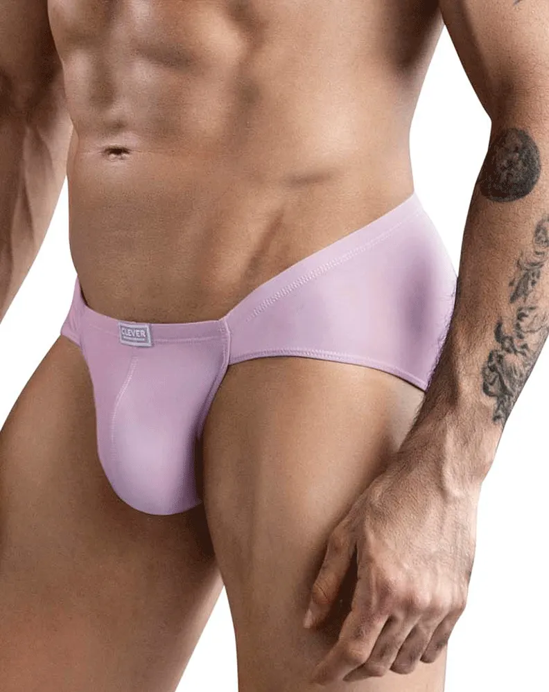 Clothing_Clever_Mens Underwear Clever 1744 Spring Briefs Light Pink
