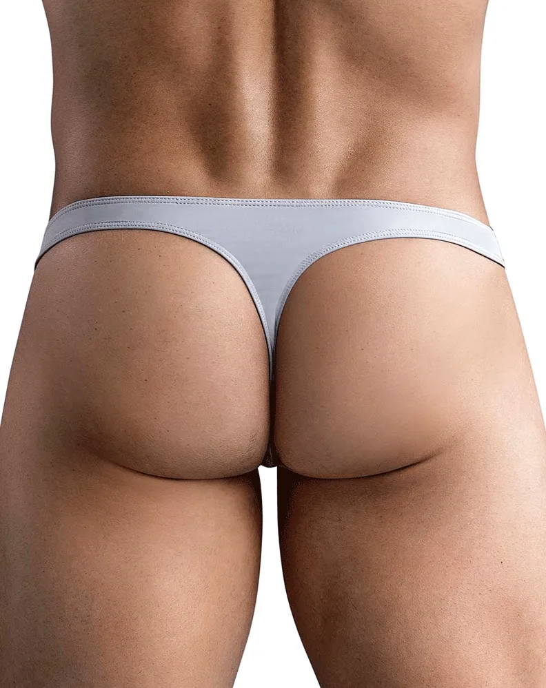 Clothing_Clever_Mens Underwear Clever 1745 Optimo Thongs Gray