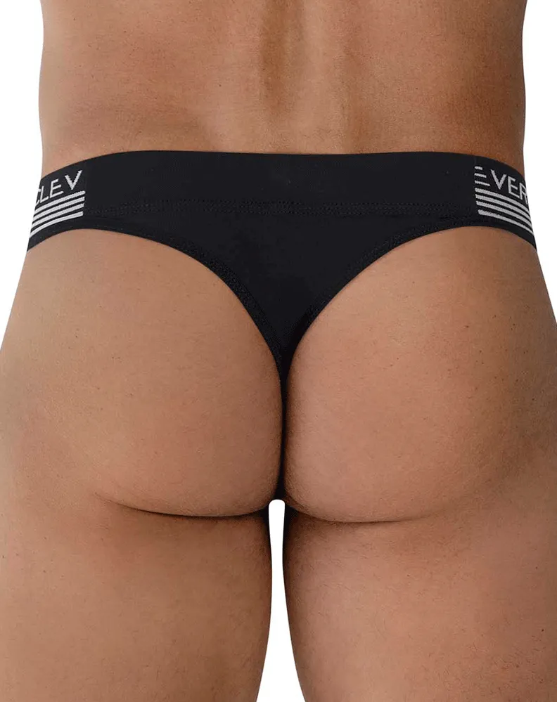 Clothing_Clever_Mens Underwear Clever 1748 Emotion Thongs Black