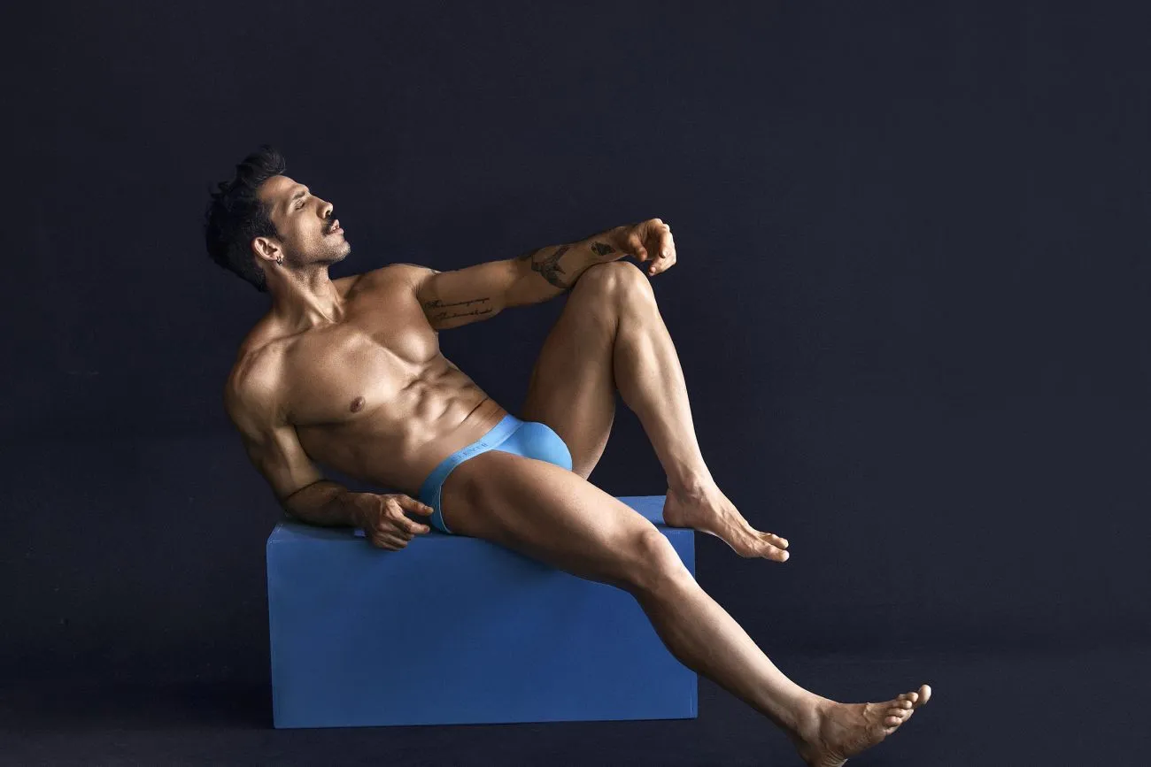 Clothing_Clever_Mens Underwear Clever 1749 Eco Bikini Color Blue