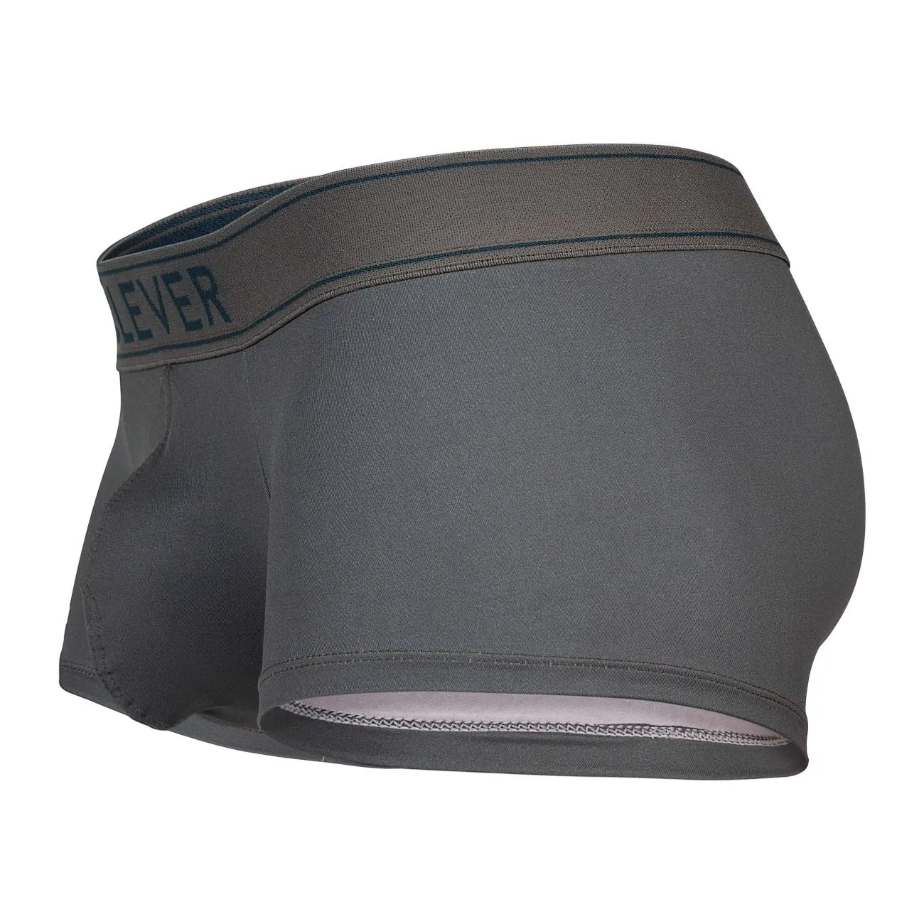 Clothing_Clever_Mens Underwear Clever 1751 Craftiness Trunks Color Green
