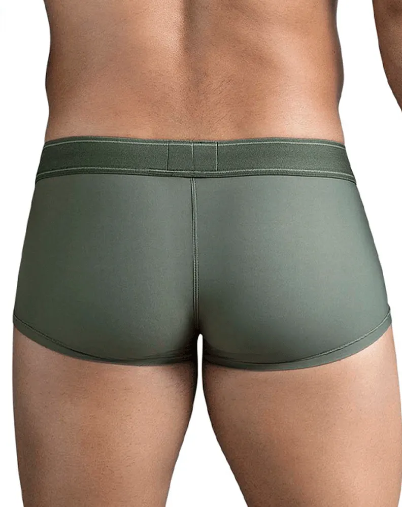 Clothing_Clever_Mens Underwear Clever 1751 Craftiness Trunks Green