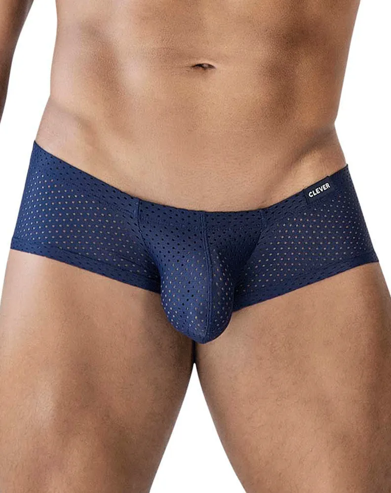 Clothing_Clever_Mens Underwear Clever 229947 3-Pack Australian Latin Trunks Black-red-blue