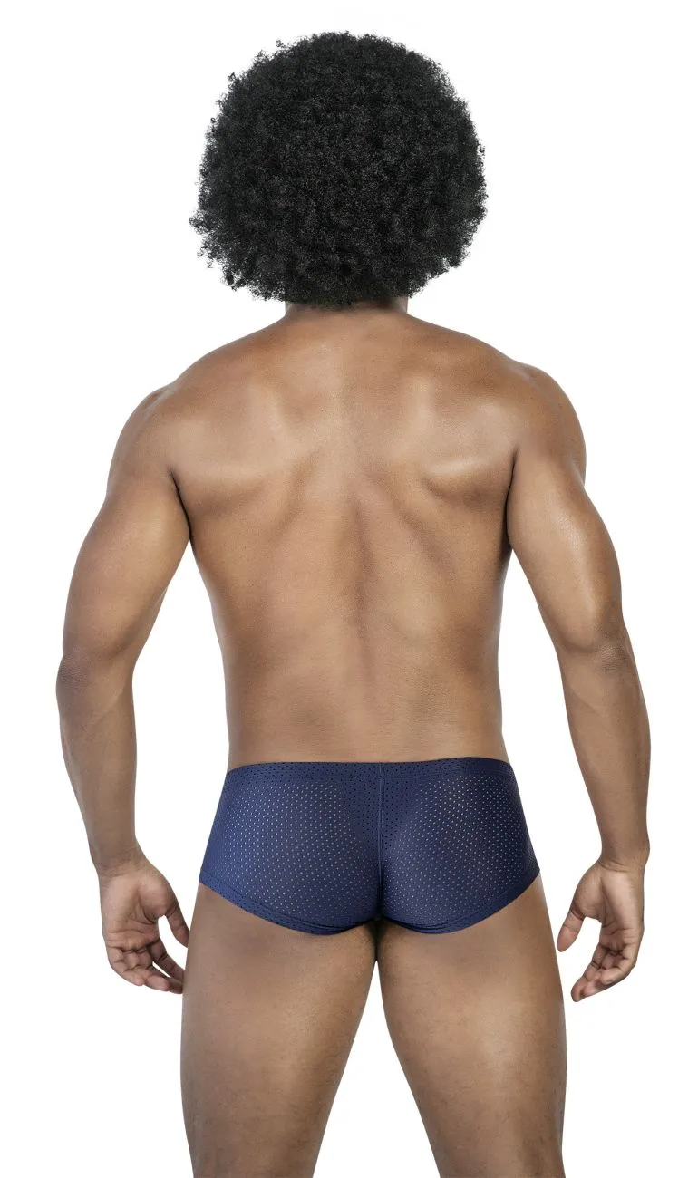 Clothing_Clever_Mens Underwear Clever 229947 3PK Autralian Latin Trunks Color Black-Red-Blue
