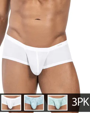 Clothing_Clever_Mens Underwear Clever 229951 Australian Latin Trunks Blue-white-green