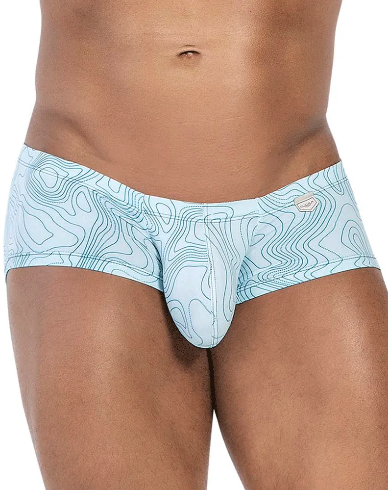 Clothing_Clever_Mens Underwear Clever 229951 Australian Latin Trunks Blue-white-green