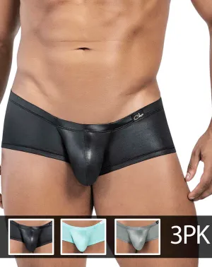 Clothing_Clever_Mens Underwear Clever 229952 3pk Australian Latin Trunks Blue-green-black