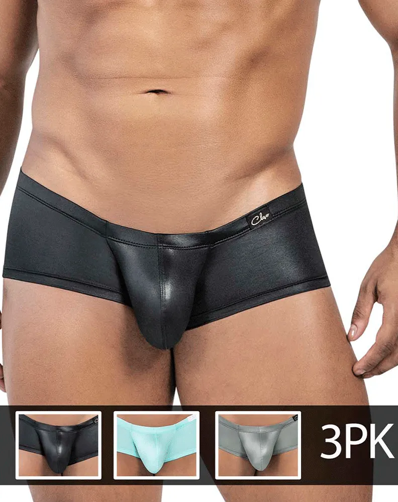 Clothing_Clever_Mens Underwear Clever 229952 3pk Australian Latin Trunks Blue-green-black