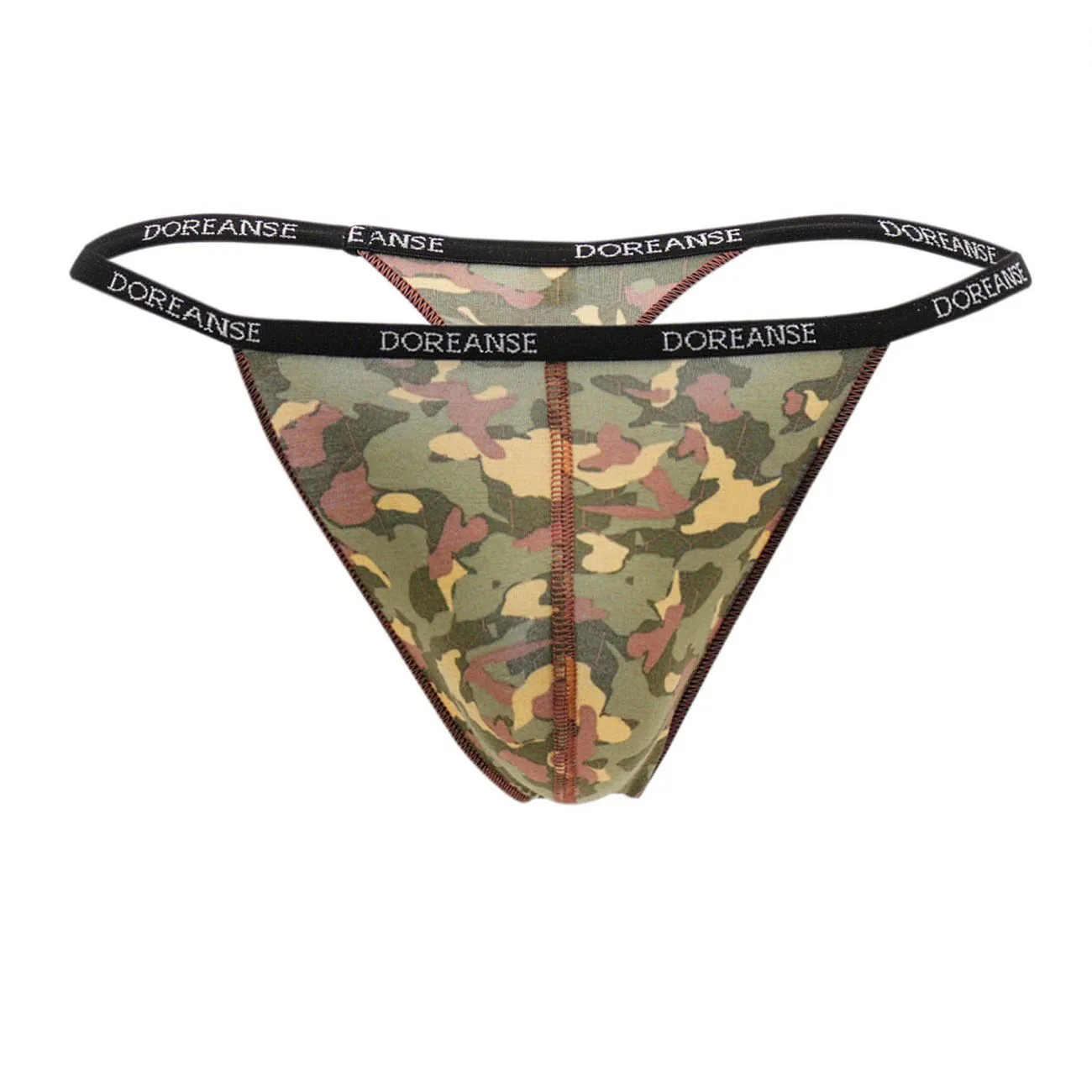 Clothing_Doreanse_Mens Underwear Doreanse 1312-PRN Camouflage Thong Color Printed