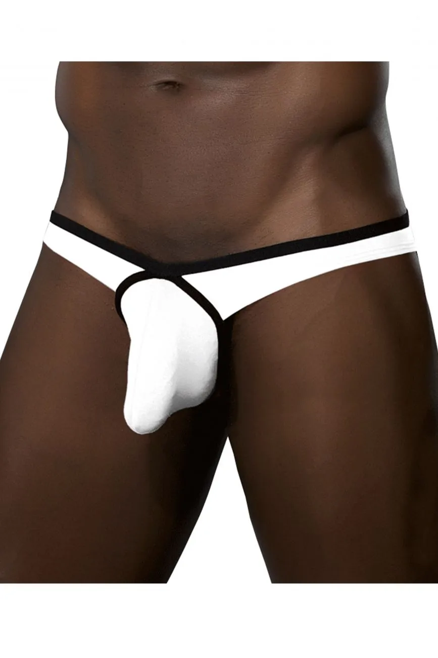 Clothing_Doreanse_Mens Underwear Doreanse 1332-WHT Loop Thong Color White
