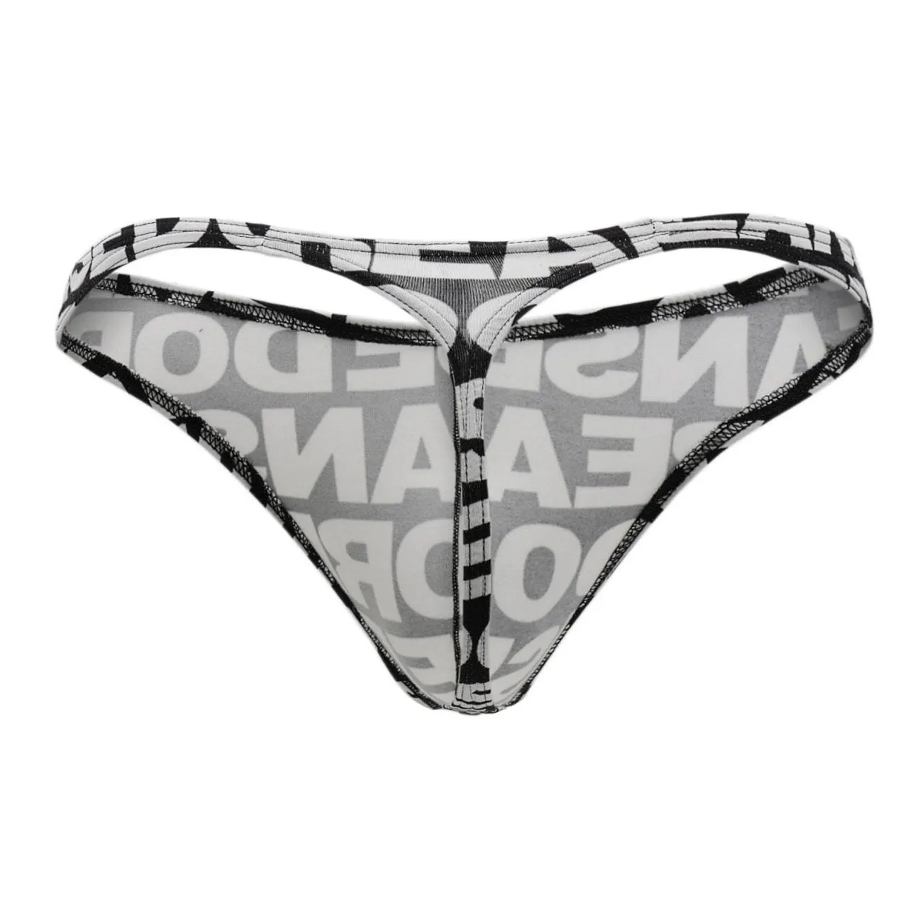Clothing_Doreanse_Mens Underwear Doreanse 1369-PRN Big Logo Thong Color Printed