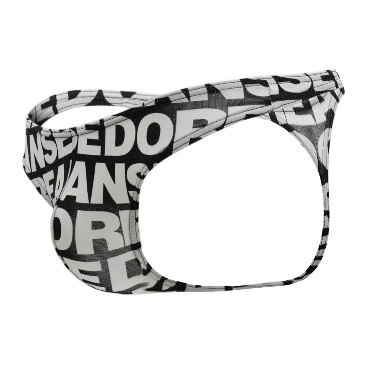 Clothing_Doreanse_Mens Underwear Doreanse 1369-PRN Big Logo Thong Color Printed