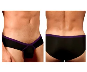 Clothing_Doreanse_Mens Underwear Doreanse 1377-BLK Boost Cheeky Brief Color Black