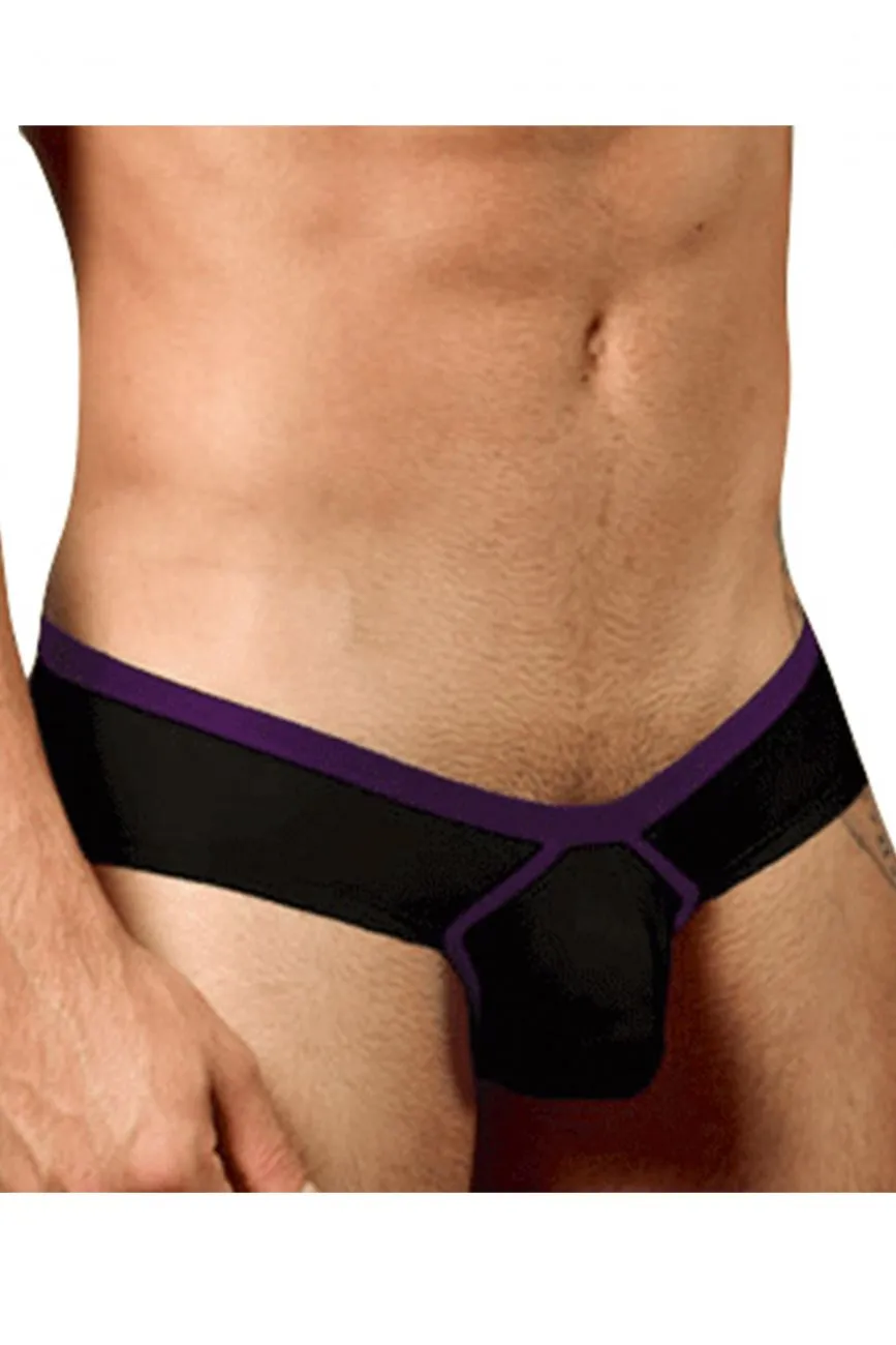 Clothing_Doreanse_Mens Underwear Doreanse 1377-BLK Boost Cheeky Brief Color Black