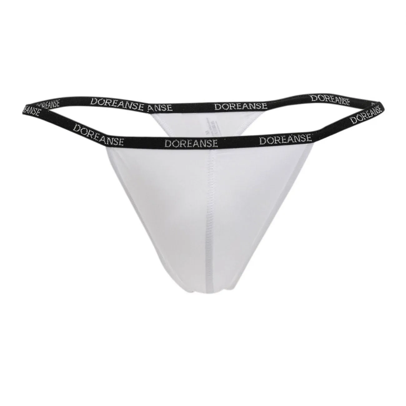 Clothing_Doreanse_Mens Underwear Doreanse 1390-WHT Aire Thong Color White