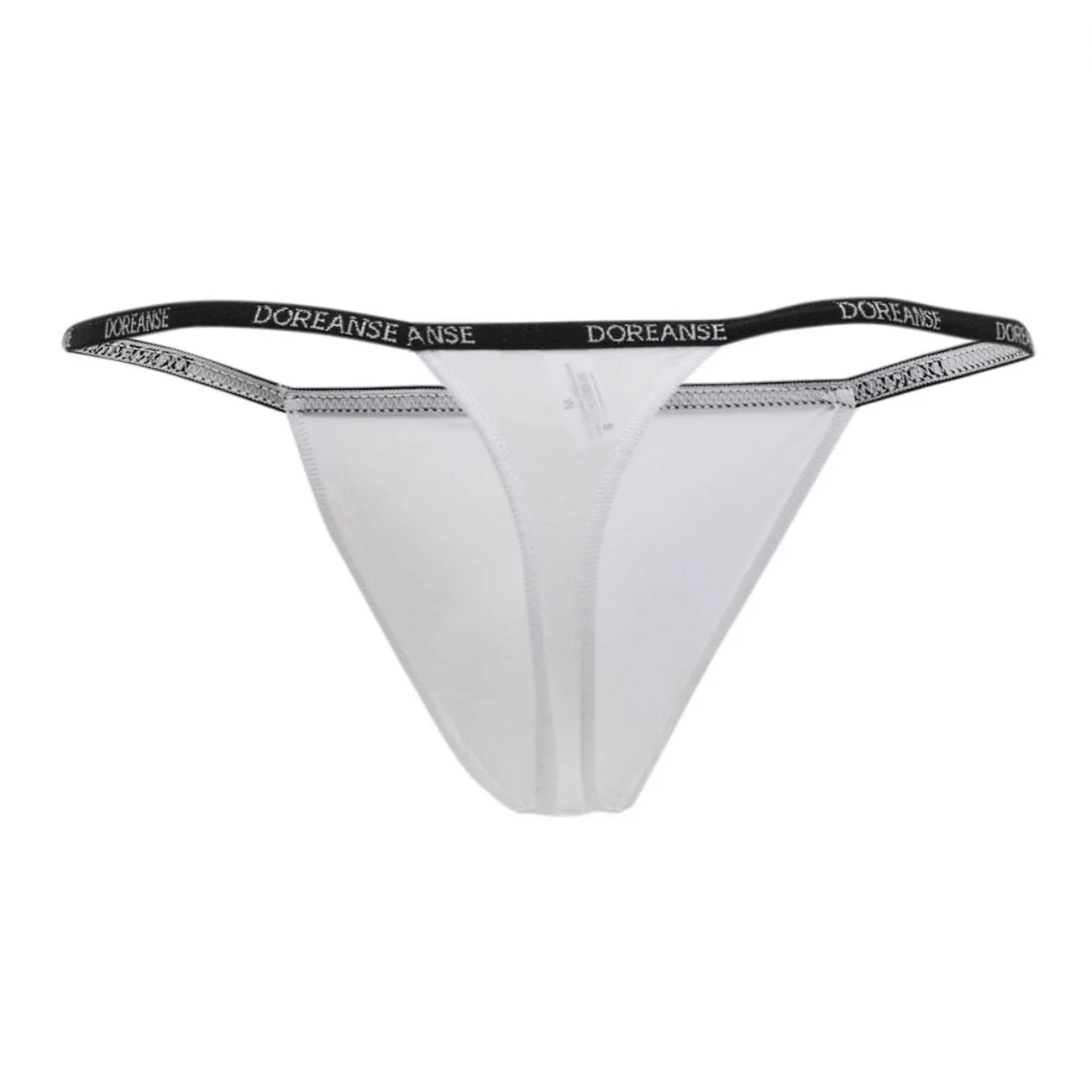 Clothing_Doreanse_Mens Underwear Doreanse 1390-WHT Aire Thong Color White