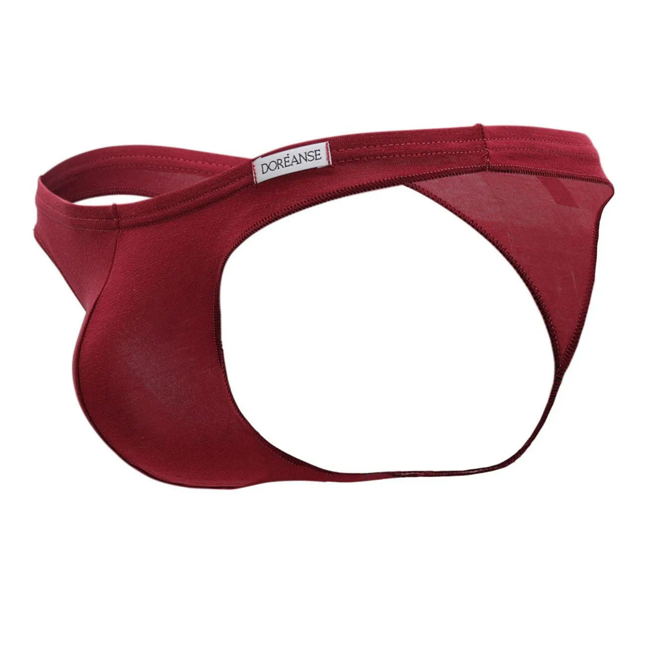 Clothing_Doreanse_Mens Underwear Doreanse 1392-BRD Euro Thong Color Bordeaux