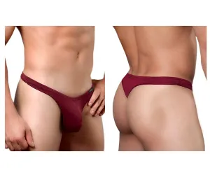 Clothing_Doreanse_Mens Underwear Doreanse 1392-BRD Euro Thong Color Bordeaux
