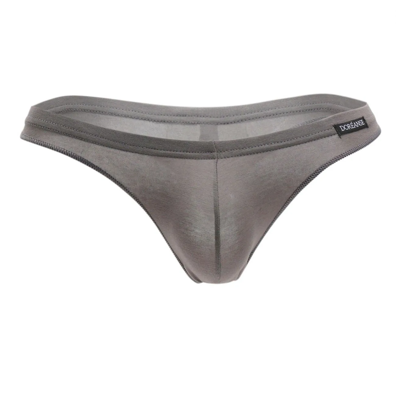Clothing_Doreanse_Mens Underwear Doreanse 1392-SMK Euro Thong Color Smoke