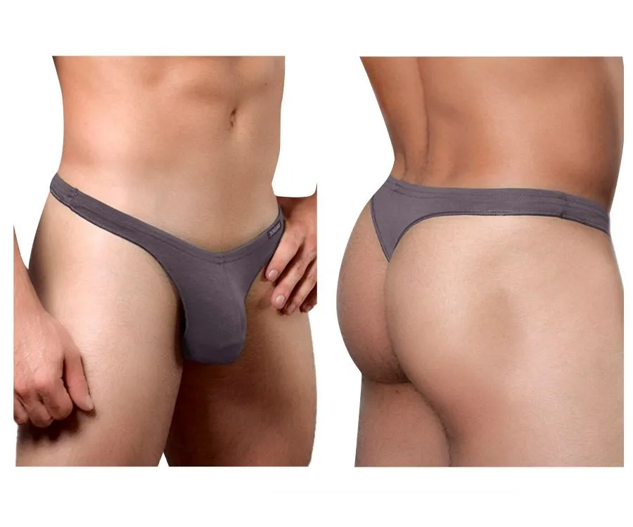 Clothing_Doreanse_Mens Underwear Doreanse 1392-SMK Euro Thong Color Smoke