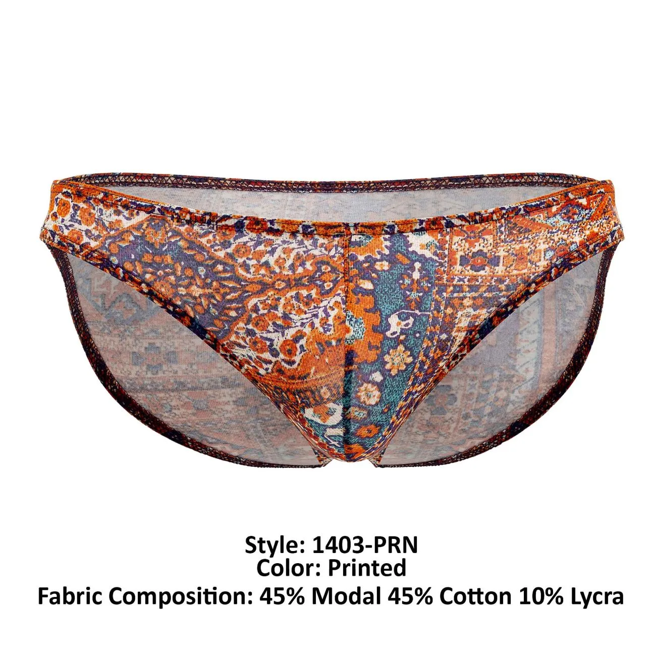 Clothing_Doreanse_Mens Underwear Doreanse 1403-PRN Persian Briefs Color Printed
