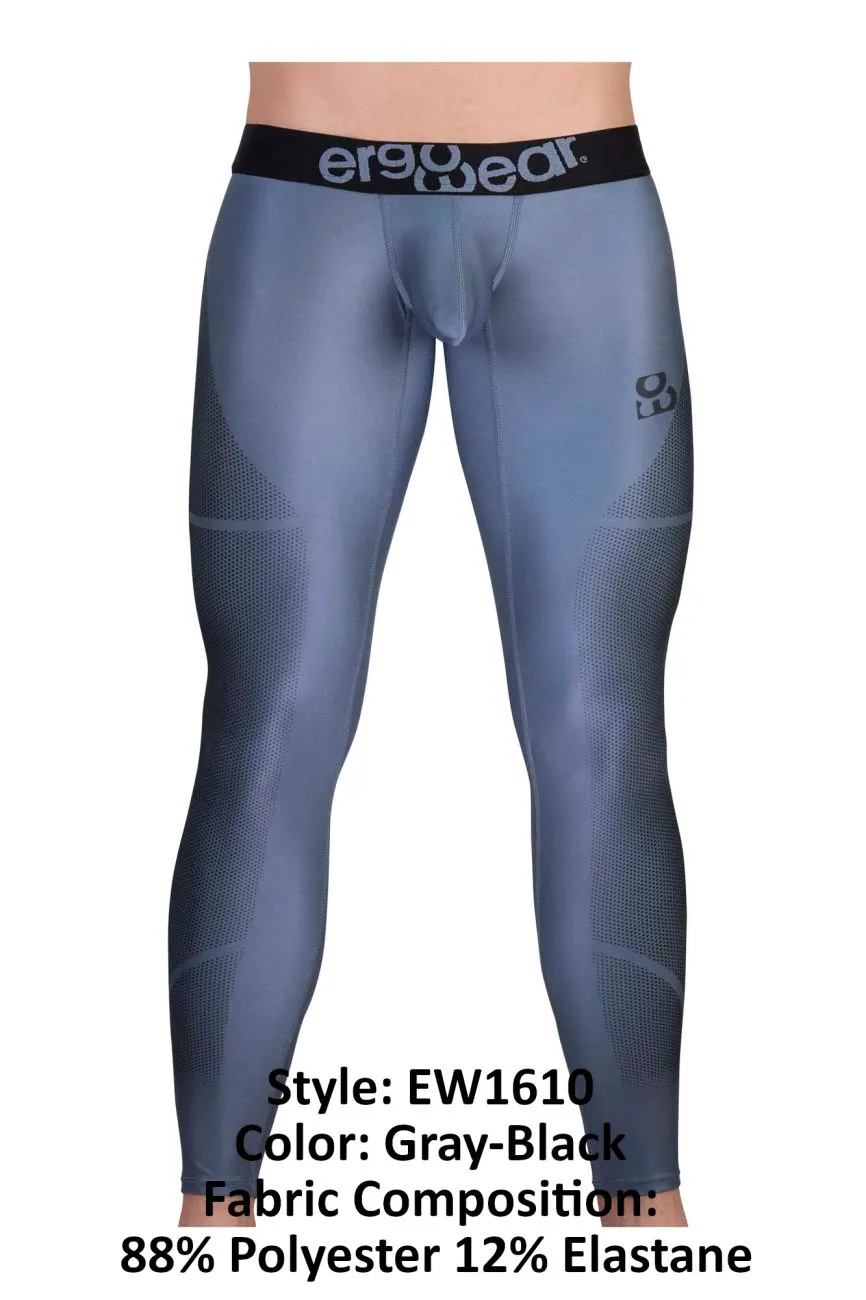 Clothing_Ergowear_Mens Underwear ErgoWear EW1610 MAX SE Athletic Pants Color Gray-Black