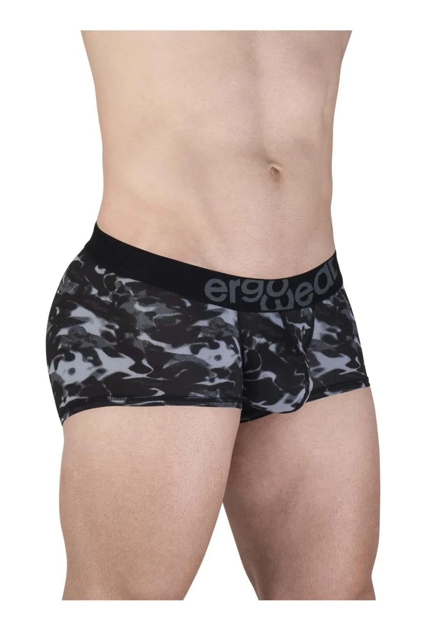 Clothing_Ergowear_Mens Underwear ErgoWear EW1724 MAX SE CAMO Trunks Color Black