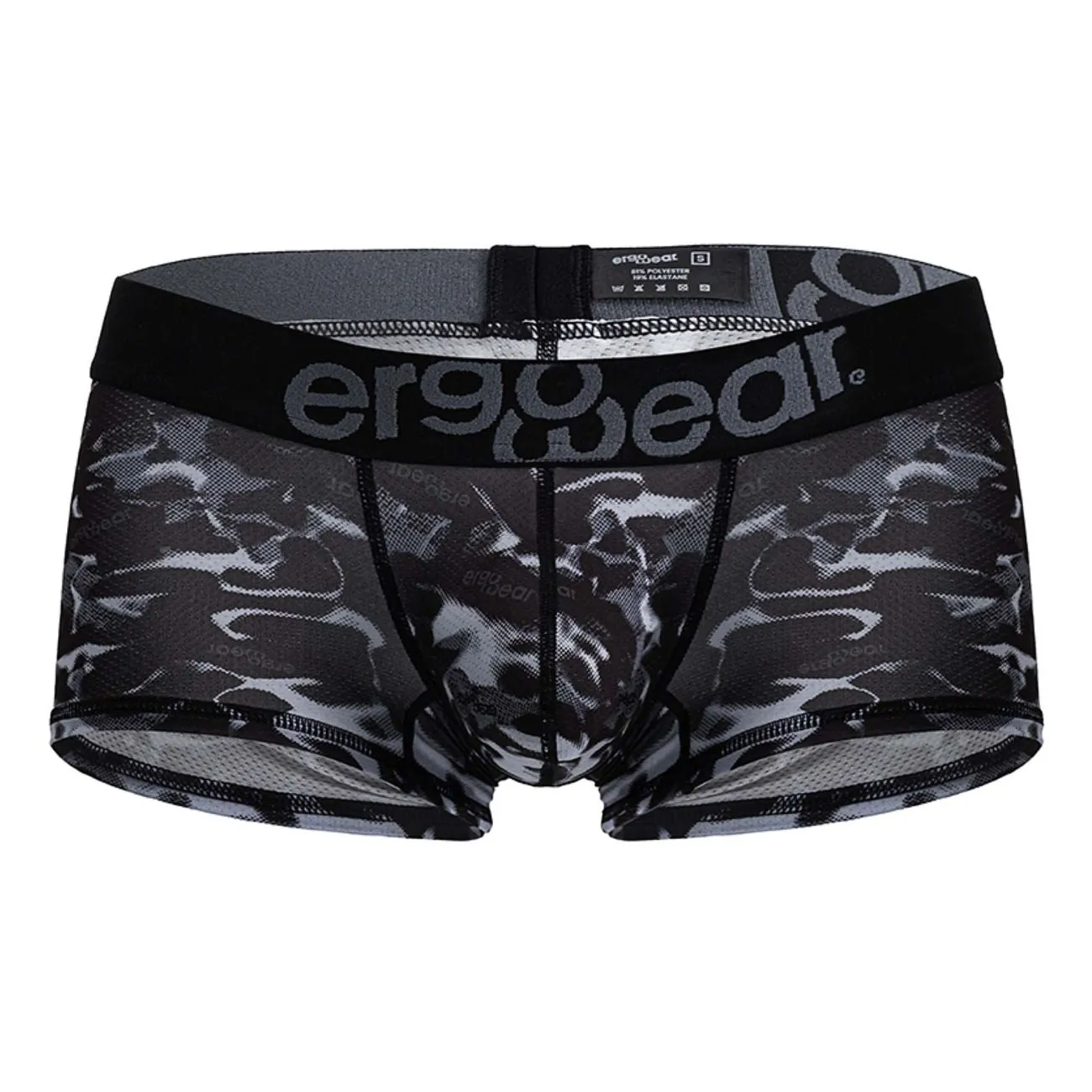 Clothing_Ergowear_Mens Underwear ErgoWear EW1724 MAX SE CAMO Trunks Color Black