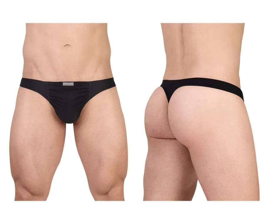 Clothing_Ergowear_Mens Underwear ErgoWear EW1726 FEEL GR8 Cotton Thongs Color Black